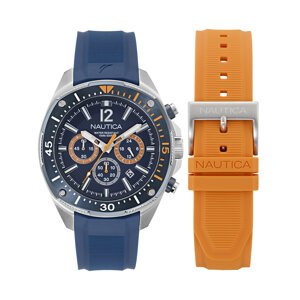 Sat Nautica Sporty SET NAPBSS504 Srebrna