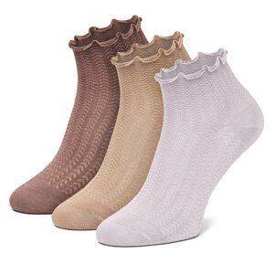 Čarape Nine West KR_NW_LETIZIA_Z_SS25 (3 PACK) Šarena