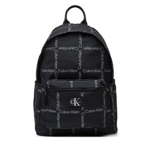 Ruksak Calvin Klein Jeans City Grid Aop IU0IU00711 Crna