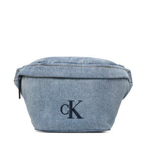 Torbica oko struka Calvin Klein Ckj Denim Waistbag LV04G3149G Svijetloplava