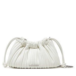 Torbica Calvin Klein Drawstring Plisse Conv Mini Cb P LV04F3077G Bijela