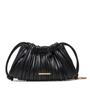 Torbica Calvin Klein Drawstring Plisse Conv Mini Cb P LV04F3077G Crna