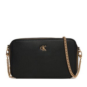 Torbica Calvin Klein Jeans Minimal Mono Camera Bag LV04K1086G Crna