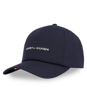 Šilterica Tommy Hilfiger Th Foundation Soft 6 Panel Cap AM0AM13162 Tamnoplava