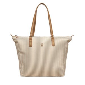 Torbica Tommy Hilfiger Poppy Summer Tote AW0AW17203 Bež