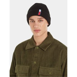 Kapa Tommy Jeans Im Tju Unisex Beanie AU0AU01808 Crna