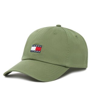 Šilterica Tommy Jeans Tjm Heritage 6 Panel Cap AM0AM12020 Zelena