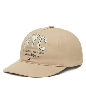 Šilterica Tommy Hilfiger Flag Seasonal 5 Panel AM0AM13562 Bež