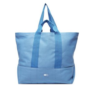 Torbica Tommy Jeans Tjw Tote Edition Canvas AW0AW17542 Plava