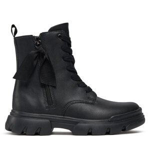 Čizme Geox J Junette Girl J36HVG 000BC C9999 S Crna