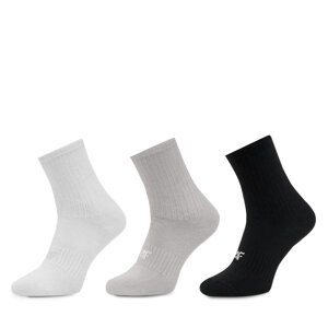 Set od 3 para dječjih niskih čarapa 4F 4FJWAW23USOCF229 Šarena