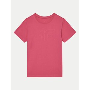 4F T-shirt 4FJWMM00TTSHF1803 Ružičasta Regular Fit