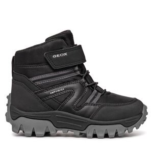 Zimske čizme Geox J Himalaya Boy B Abx J46FRD 050FU C9999 S Crna
