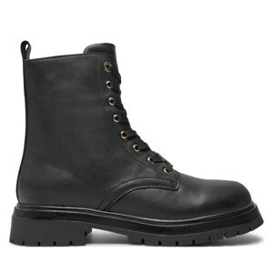 Planinarske cipele Tommy Hilfiger Lace Up Bootie T3A5-33568-0092 S Crna