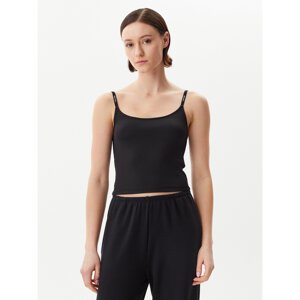Calvin Klein Jeans Top Logo J20J225312 Crna Slim Fit