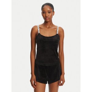 Juicy Couture Top Elina JCLCT125501 Crna Slim Fit