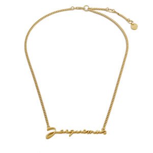 Ogrlica JACQUEMUS 223JW333-5845 Zlatna