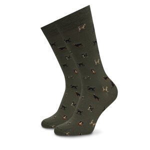 Muške visoke čarape Barbour Mavin Dog MSO0068OL54 Zelena