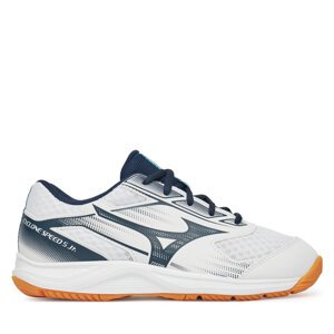Tenisice za dvoranski nogomet Mizuno Cyclone Speed 5 JR V1GD251157 Bijela