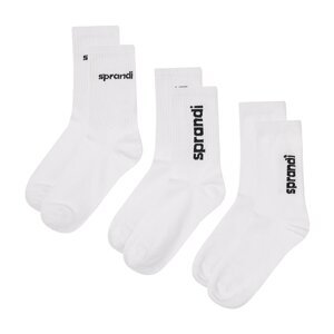 Set od 3 pari ženskih visokih čarapa Sprandi 0WB-004-SS23 Bijela