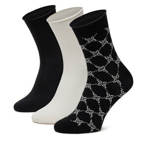 Čarape Nine West BR_NW_01_Z_SS25 (3 PACK) Šarena