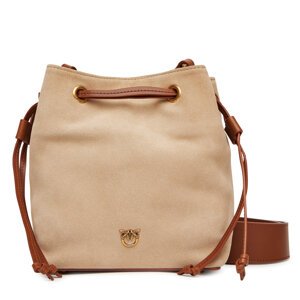 Torbica PINKO Secchiello Mini PE 25 PLTT 104303 A2CC Bež