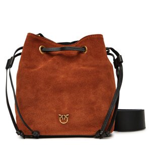 Torbica PINKO Secchiello Mini PE 25 PLTT 104303 A2CC Smeđa
