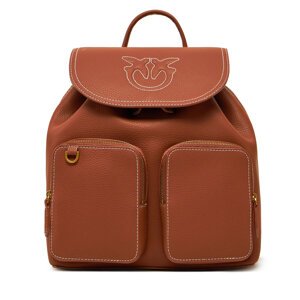 Ruksak PINKO Carrie Backpack PE 25 PLTT 104351 A1LF Smeđa