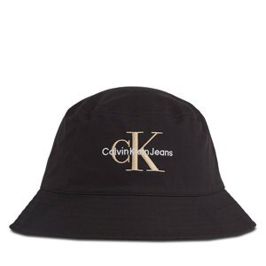 Šešir Calvin Klein Jeans Monogram Bucket Hat K50K510788 Crna