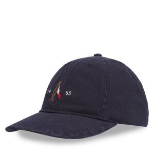 Šilterica Tommy Hilfiger Seasonal Flag Wash 6 Panel Cap AM0AM13348 Tamnoplava