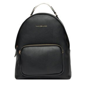 Ruksak Tommy Hilfiger Th Logotape Backpack AW0AW17471 Crna
