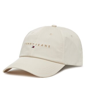 Šilterica Tommy Jeans Linear Logo Cap AM0AM12958 Bež
