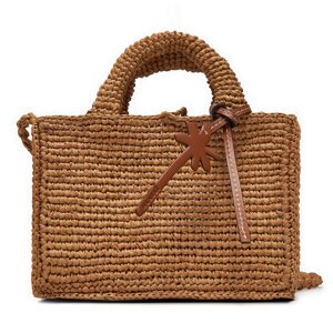 Torbica Manebi Handcrafted Raffia Sunset Bag Mini V 2.2 CO Bež