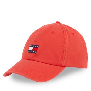 Šilterica Tommy Jeans Tjm Heritage Cap AM0AM12020 Crvena