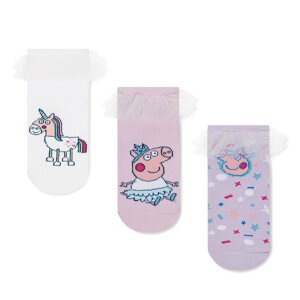 Čarape Peppa Pig ACCCS-SS25-205PP(3-PACK) Bijela