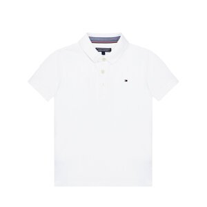 Tommy Hilfiger Polo Boys Tommy KB0KB03975 S Bijela Regular Fit
