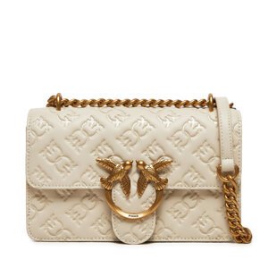 Torbica PINKO Love One Mini Dc AI 24-25 PLTT 100074 A1YB Écru