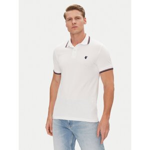 Save The Duck Polo DR0136M BATE20 Bijela Regular Fit