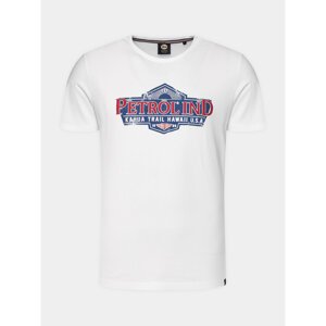 Petrol Industries T-shirt M-1040-TSR602 Bijela Regular Fit