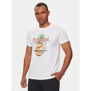 Petrol Industries T-shirt M-1040-TSR660 Bijela Regular Fit