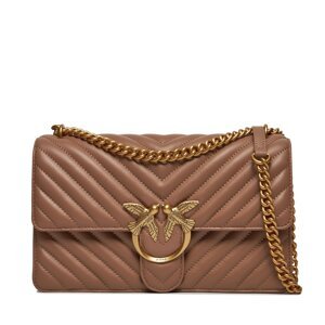 Torbica Pinko Love One Classic Dc PE 24 PLTT 100941 A0GK Smeđa