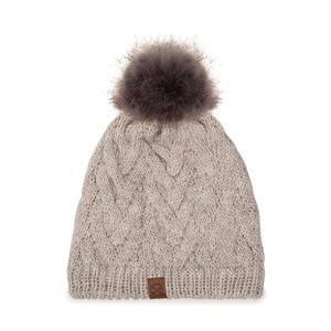 Kapa Buff Knitted & Fleece Hat 123515.014.10.00 Bež