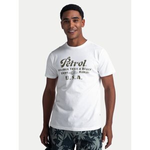Petrol Industries T-shirt M-1040-TSR600 Bijela Regular Fit
