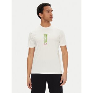 C.P. Company T-shirt 18CMTS310A005431G Bijela Regular Fit
