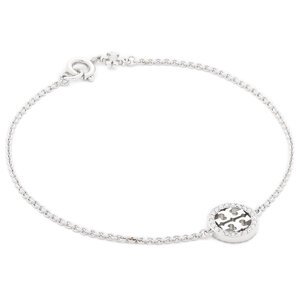 Narukvica Tory Burch Miller Pave Chain Bracelet Tory 80997 Srebrna