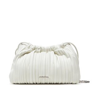 Torbica Calvin Klein Drawstring Plisse Crossbody LV04F3076G Bijela